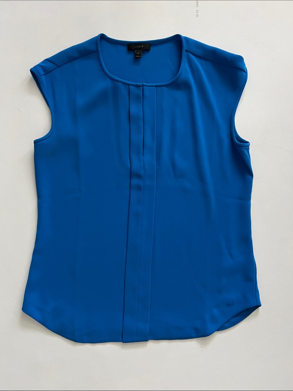 J. Crew Sleeveless Pintuck Shell